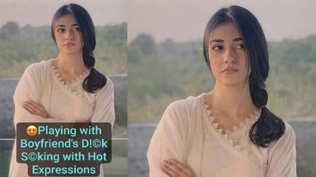 Beautiful Snapchat Influencer Wraps in White Towel Playing with Boyfriend's Dick