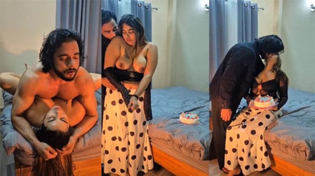 Preeti and Puneet's Valentine's Day Hard Fucking with a Stud