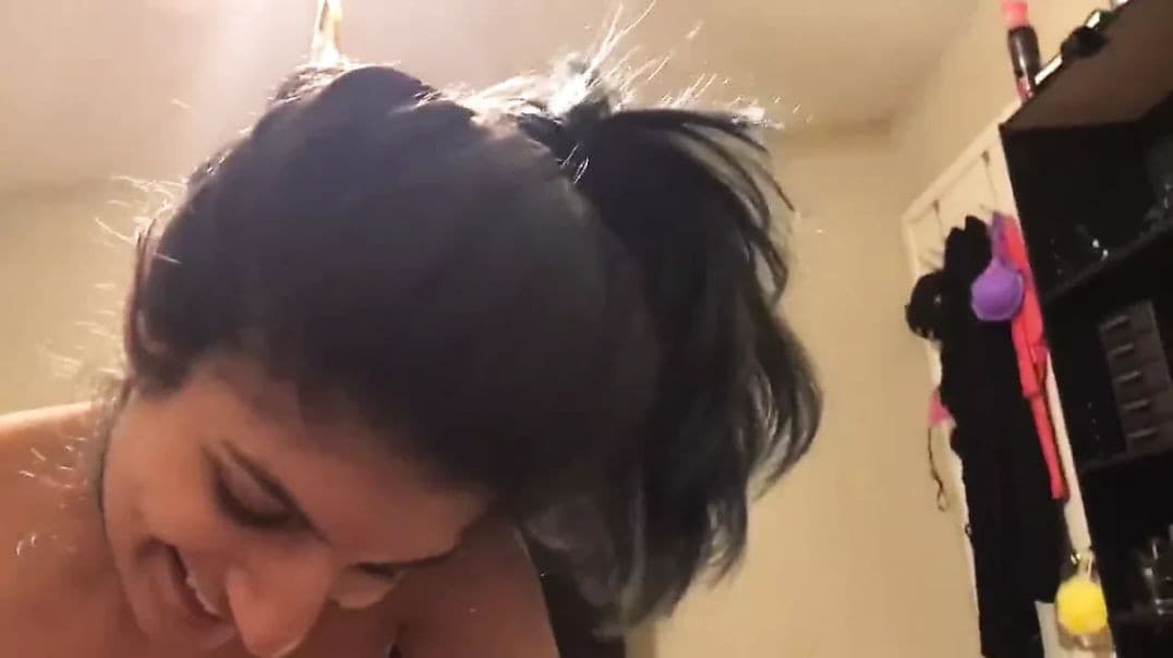 Sucking Boyfriend's Dick and Getting Fucked Very Hard