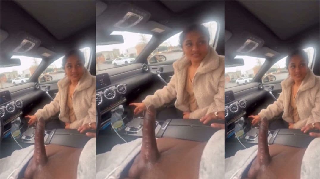 Indian Babe Giving Blowjob In A Parked Car