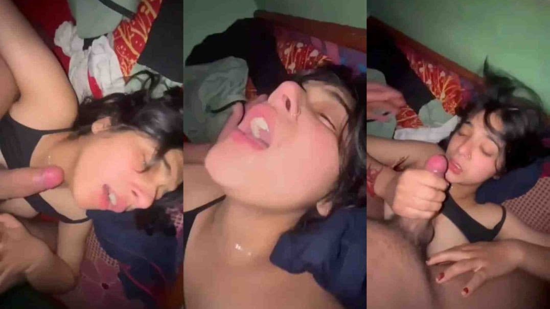 Very Horny Indian Teen Blowjob Viral Video HD 19+