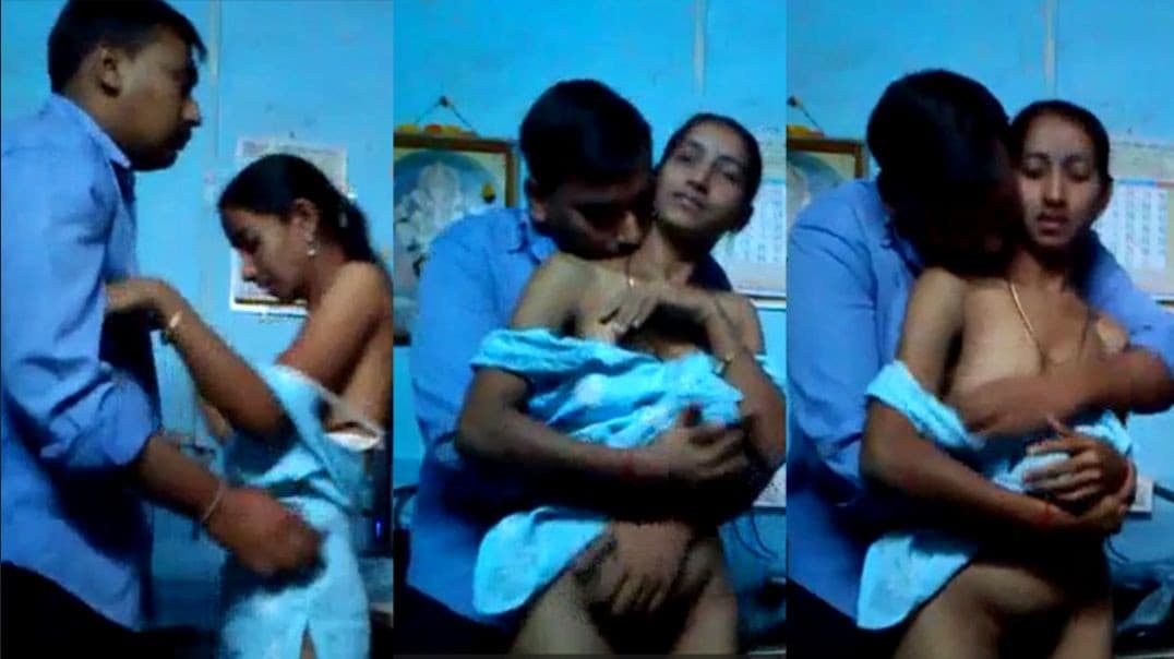 Village Office Sex Tape: Lady Caught Fucking