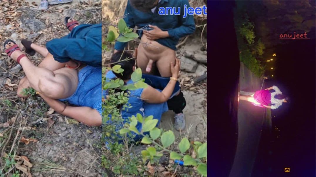 Anuhotwife aka Anujeet 2 Dare Videos: Shared in Jungle and Walking on Road