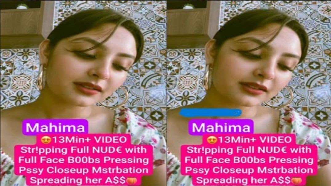 Insta Girl Mahima Latest Most Surprising Full Nude
