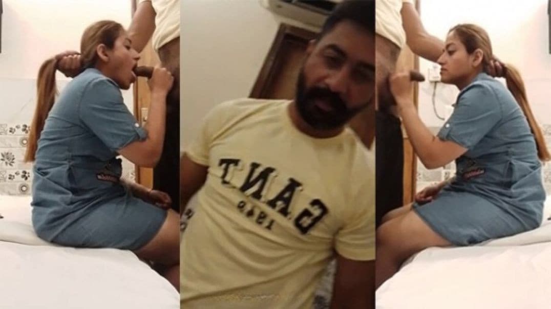 Bhabhi Giving Blowjob To Lover Cum in Her Mouth