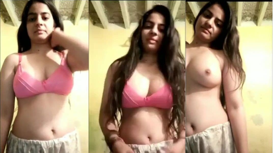 Hot Young Girl Showing Off Her Perfect Tits