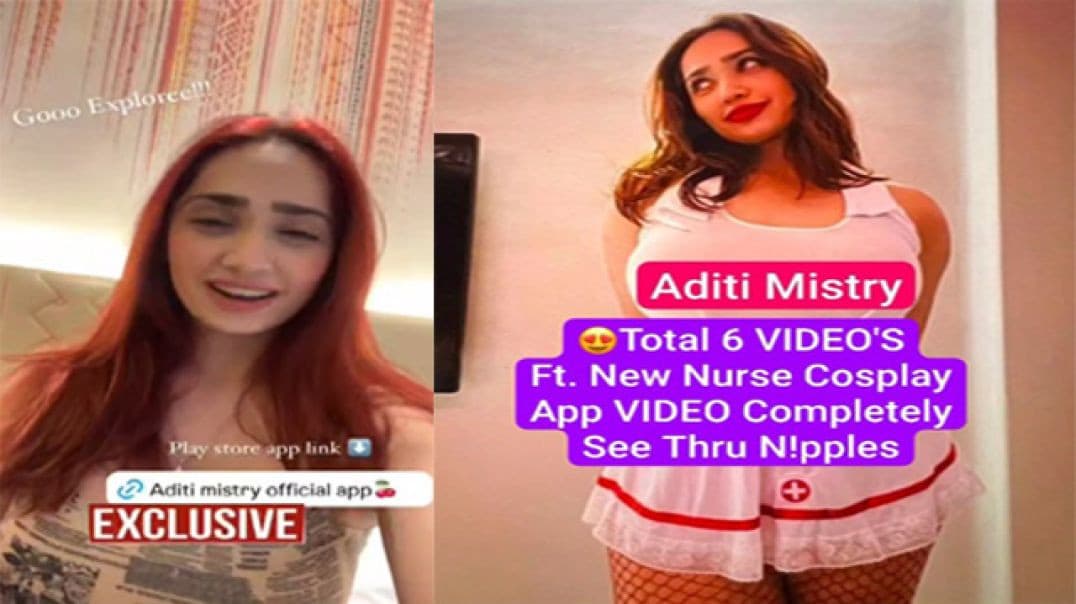 Aditi Mistry Boobs Jiggling – New Nurse Cosplay App Video