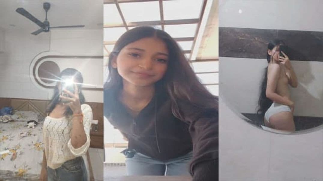 Beautiful Horny Indian Girl Fingering Moaning