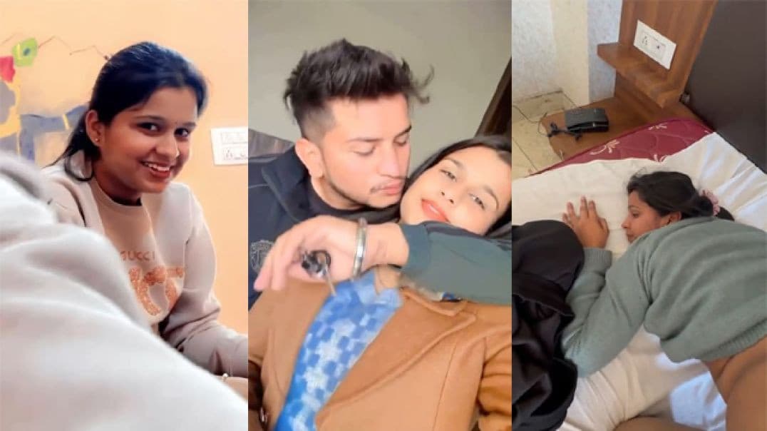 Punjabi Hot Babe Blowjob Fucked by Boyfriend Part 2