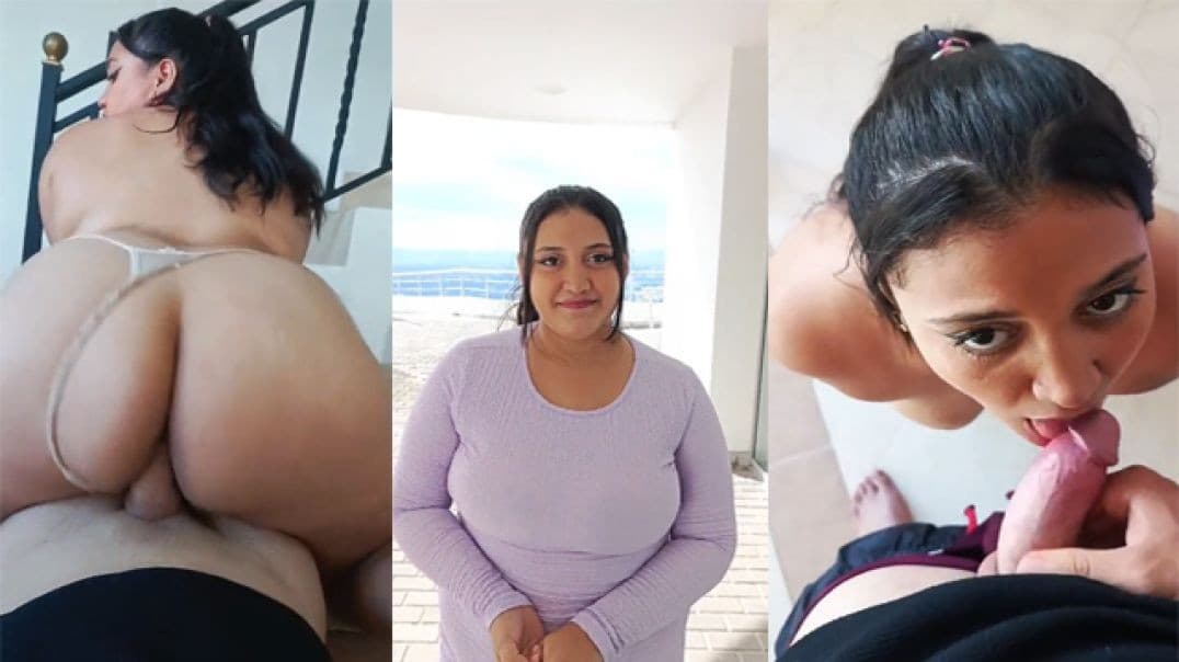 NRI Giving Blowjob and Fat Ass Babe Fucked