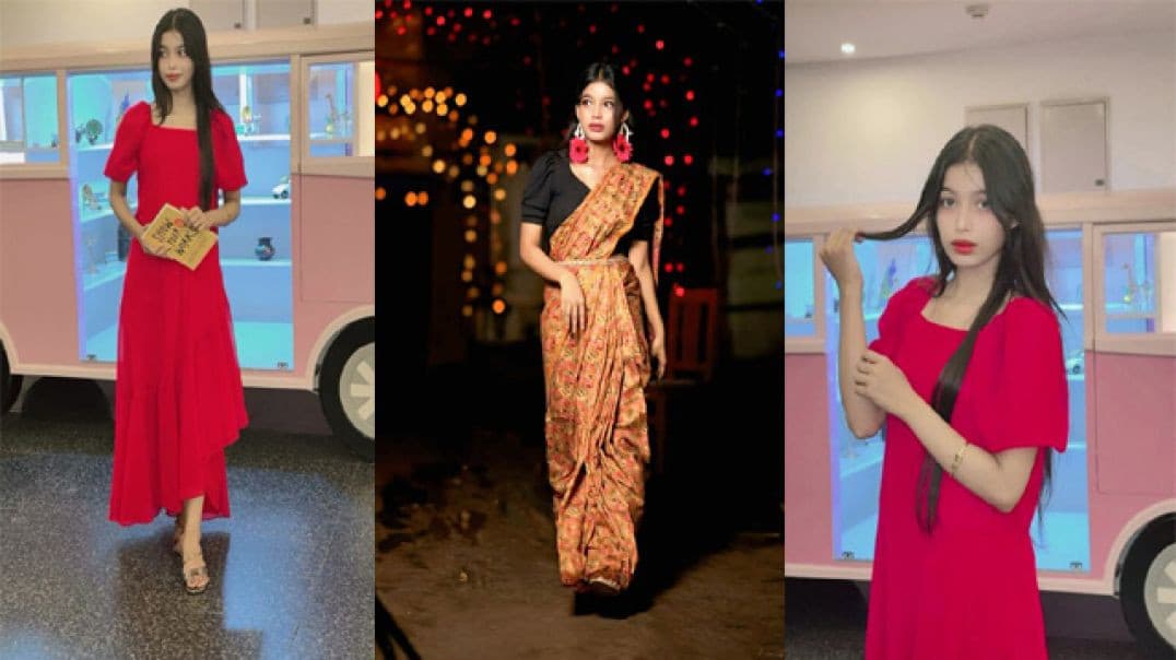 Beautiful Bengali GF Pressing Boobs and Fingering