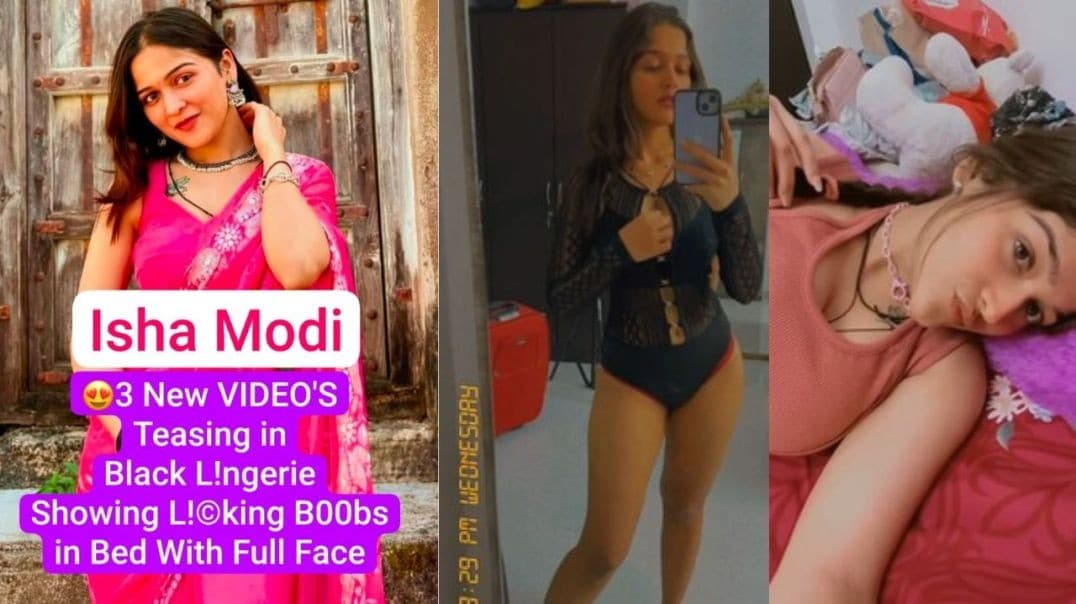 ISHA MODI Most Requested Insta Influencer Premium Video Showing Boobs in Pink Outfit Snapchat