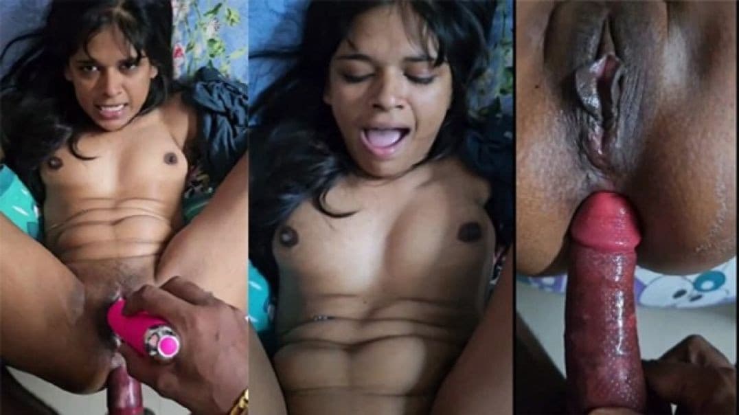 Horny Babe Both Holes Fucked