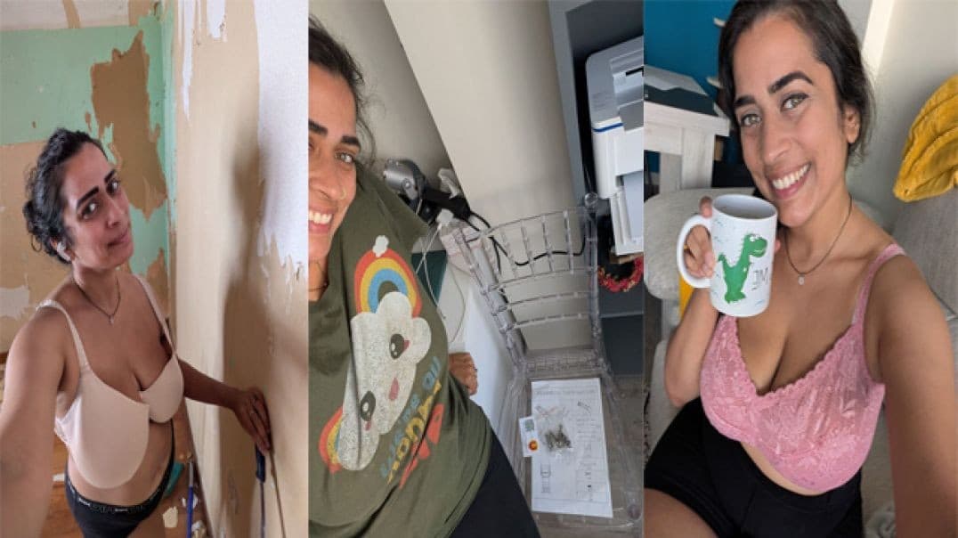 NRI Milf Aunty Showing Huge Boobs Playing Dildo