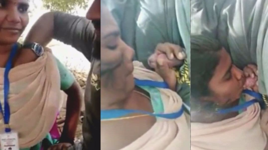 College Tamil Girl Sucks Her Lover's Cock Outdoors with Tamil Conversation