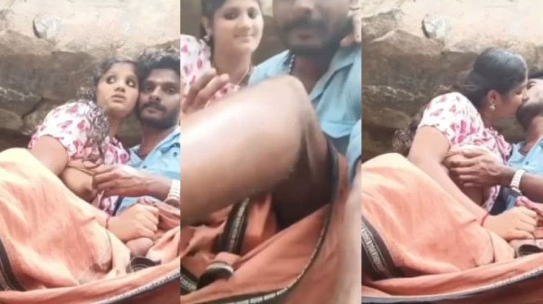 Beautiful Tamil Couple Records Her Blowjob in a Hidden Place